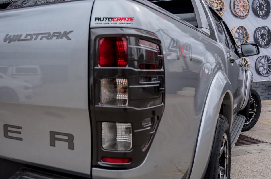 FORD RANGER GD06 GLOSS BLACK MILLED